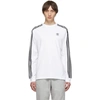 Adidas Originals 3-stripes Long Sleeve T-shirt In White