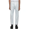 SACAI SACAI GREY NYLON LOUNGE PANTS