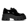 PRADA Black Platform Creeper Derbys