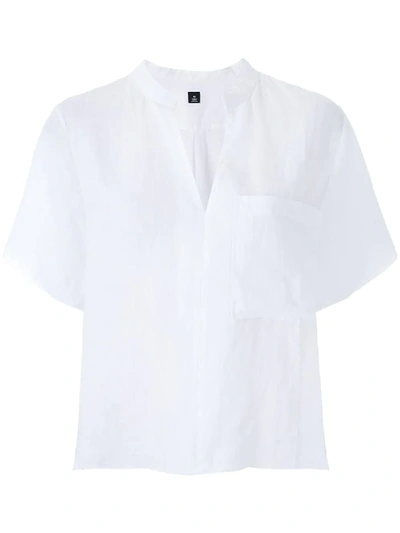 Osklen Short Sleeved Shirt In White