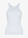 RE/DONE RE/DONE RIBBED TANK TOP,R242WTK1POWDERBLUE13617030