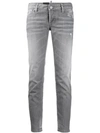 DSQUARED2 SLIM-FIT LOW RISE TROUSERS
