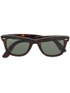 Ray Ban Original Wayfarer Sunglasses In Braun