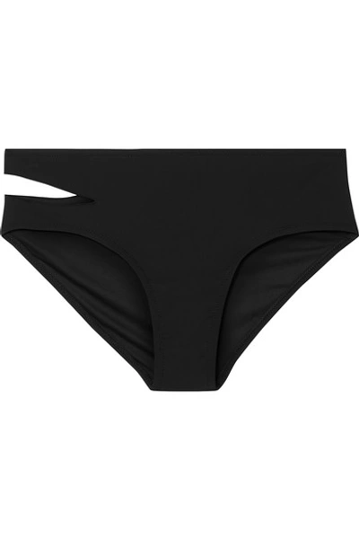 All Sisters Scorpii Cutout Bikini Briefs In Black