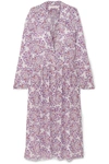 SEE BY CHLOÉ PAISLEY-PRINT VOILE MIDI DRESS