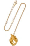 ALIGHIERI THE SPELLBINDING AMPHORA GOLD-PLATED NECKLACE