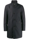 Moorer Bond Wi Parka In Blue