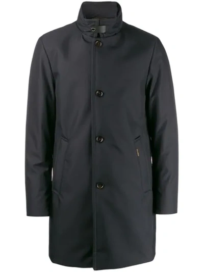 Moorer Bond Wi Parka In Blue