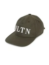 Valentino Garavani Vltn Baseball Cap In Army Green