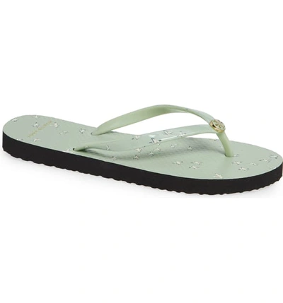 Tory Burch Thin Flip Flop In Mint Early  Birf