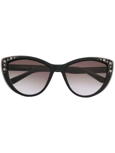 Karl Lagerfeld Choupette Rocky Studs Sunglasses - 黑色 In Black