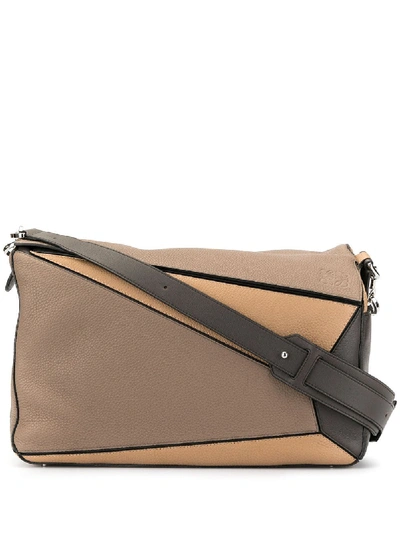 Loewe Puzzle Shoulder Bag - 棕色 In Brown