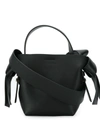 Acne Studios Micro Musubi Shoulder Bag In Black