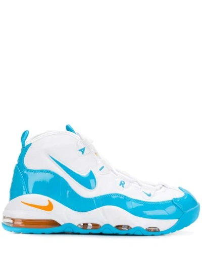 Nike Air Max Uptempo '95 Sneakers With Side Whisker In White