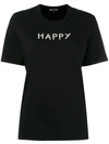 MARKUS LUPFER MARKUS LUPFER HAPPY T恤 - 黑色
