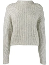 ISABEL MARANT FITTED KNIT SWEATER