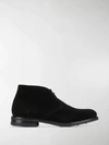Church's Rider 3 Lw Suede Desert-boots In Black