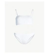 Hunza G Gigi Bikini Set In White