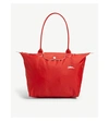 Longchamp Le Pliage Club Small Shoulder Tote - Red In Vermillon