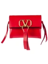 VALENTINO GARAVANI LOGO PLAQUE SHOULDER BAG,10972502