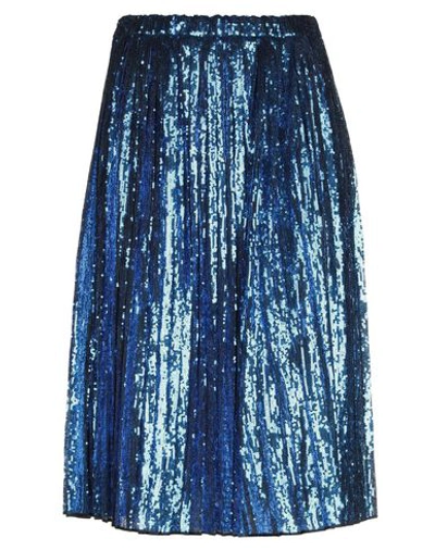 N°21 3/4 Length Skirts In Blue