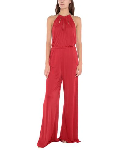 Versace Jumpsuit/one Piece In Red