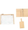 Beis The Passport & Luggage Tag Travel Set In Beige
