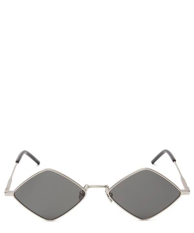Saint Laurent Women's Geometric Sunglasses, 55mm In Silver/ Grey