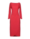 Chiara Boni La Petite Robe Midi Dress In Red