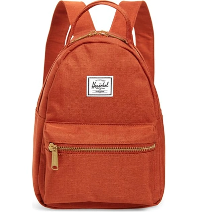 Herschel Supply Co Mini Nova Backpack In Picante Crosshatch