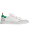 THOM BROWNE Multicolor Calfskin Sneaker