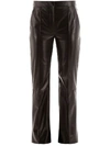 DROME LEATHER TROUSERS,10978359