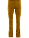 DROME SUEDE TROUSERS,10978361