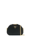 Prada Odette Top-handle Bag W/ Removable Crossbody Strap In Black