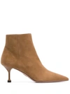 PRADA POINTED TOE BOOTIES