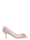 DOLCE & GABBANA MESH PUMPS,10978460