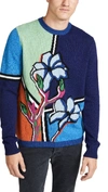 PAUL SMITH FLORAL PULLOVER jumper