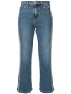 MSGM CROPPED JEANS