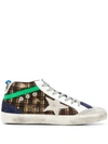 GOLDEN GOOSE CHECKED SNEAKERS