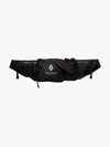 MARCELO BURLON COUNTY OF MILAN MARCELO BURLON COUNTY OF MILAN BLACK LOGO PRINT BELT BAG,CMNA019E19A96062100113969860