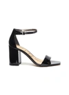 Sam Edelman Daniella Ankle-strap Leather Sandals In Black