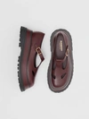 BURBERRY Leather T-bar Shoes
