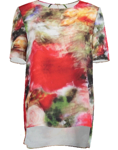 Adam Lippes Multi-floral Printed Tee