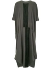 TAYLOR TAYLOR TRANSFERENCE TUNIC DRESS - GREY