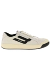 BALLY trainers IN LEATHER WITH MICRO HOLES AND MAXI LOGO,10978119