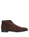 Tod's Ankle Boots In Brown