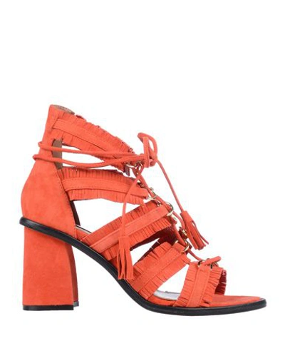 Bcbgmaxazria Sandals In Red