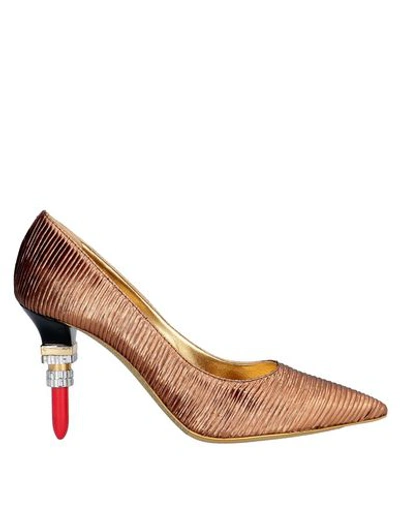 Alberto Guardiani Pumps In Bronze