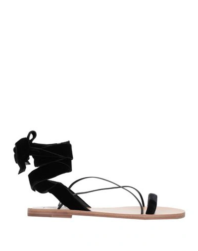 Valentino Garavani Sandals In Black
