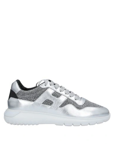 Hogan Sneakers In Silver